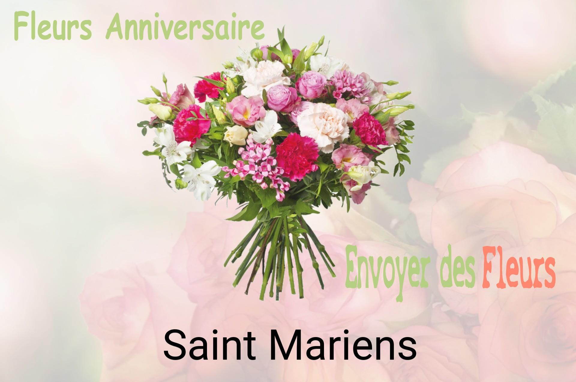 Bouquet de fleurs d’anniversaire livré à Saint-Mariens